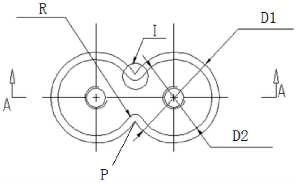 "8" hole sealing device and method for gear pump test