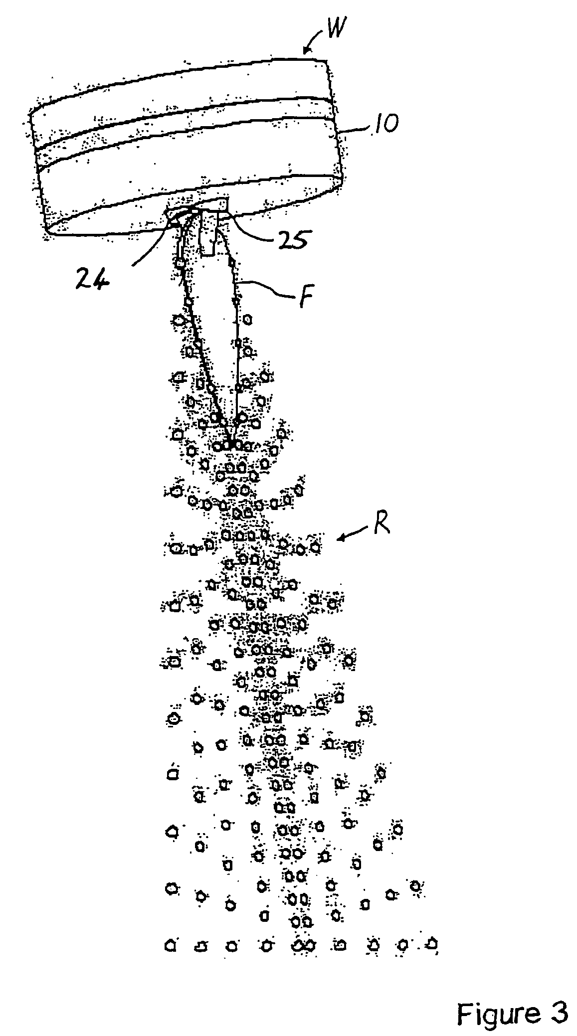 Method and apparatus for producing droplet spray