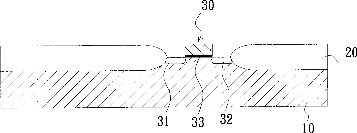 Thermal vapor bubble type ink jet head chip structure and method for producing the same