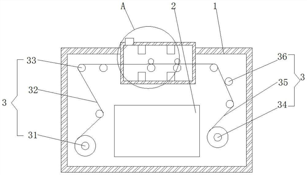 Equipment and method for preparing graphene film through laser grading carbonization of polyimide film