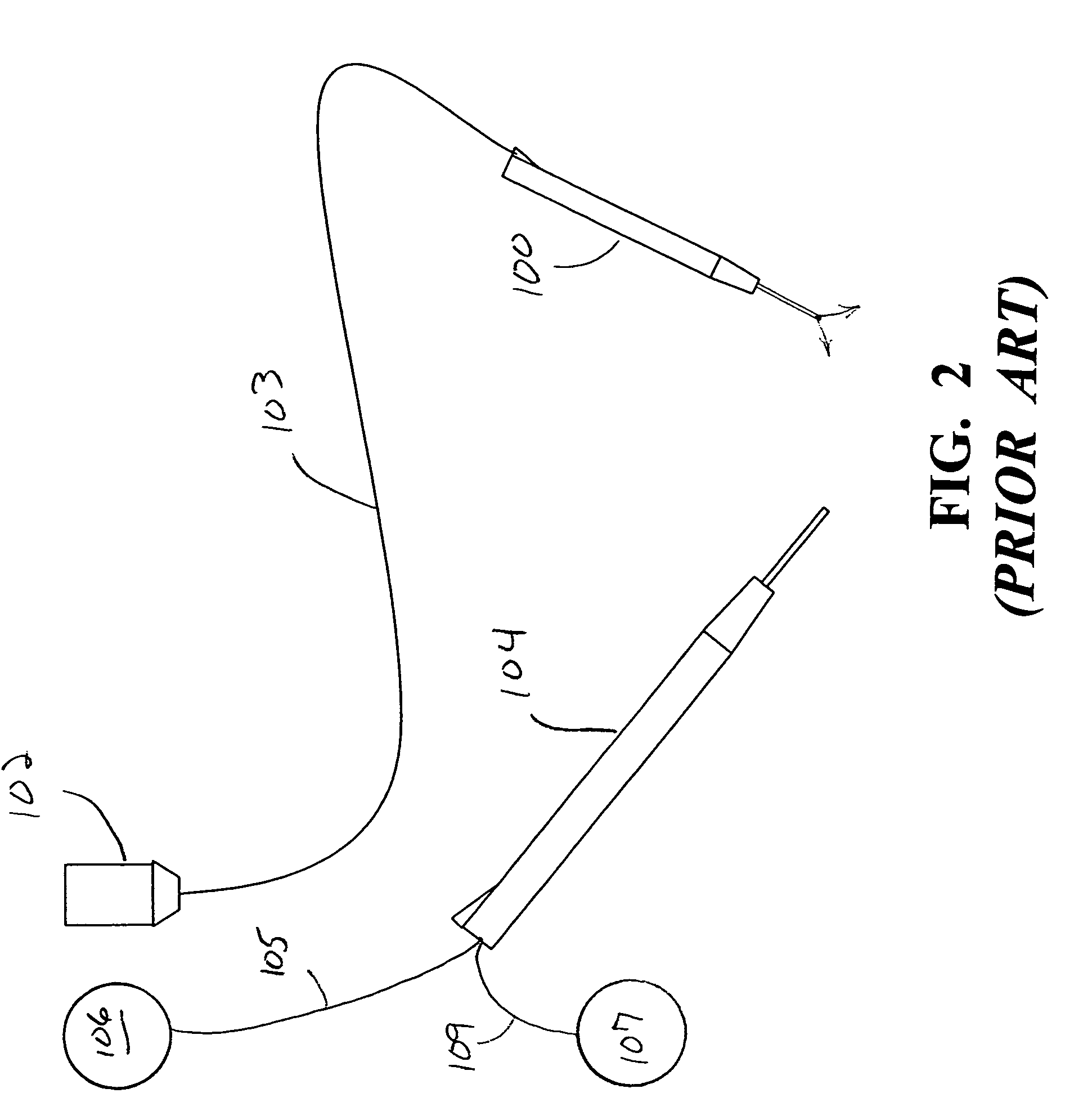 Surgical method and apparatus using dual irrigation paths