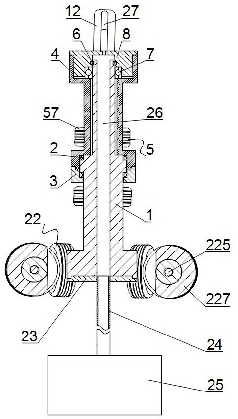 Sweeping and spraying integrated pipeline cleaning robot