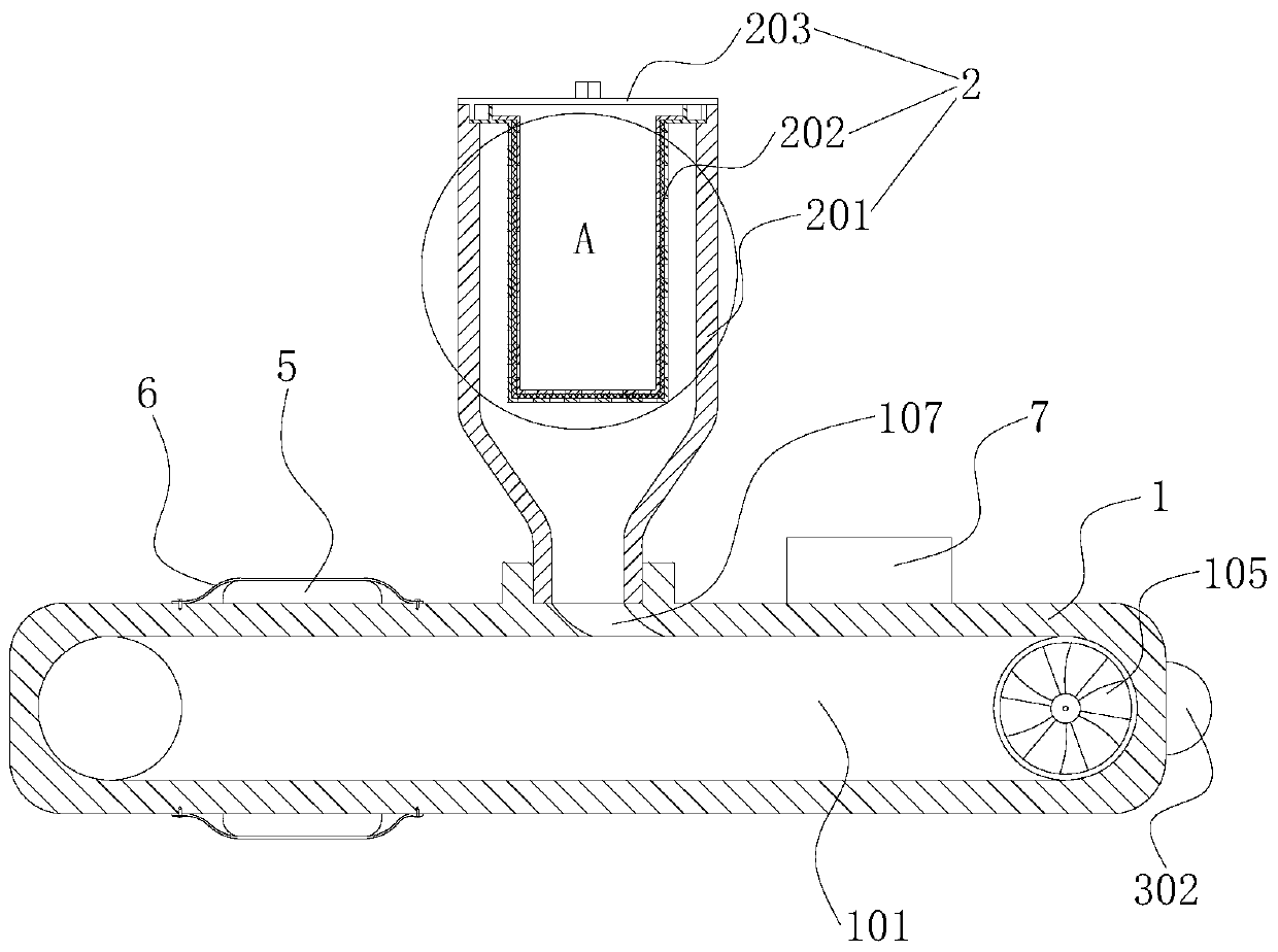 Atomization sterilization device for household