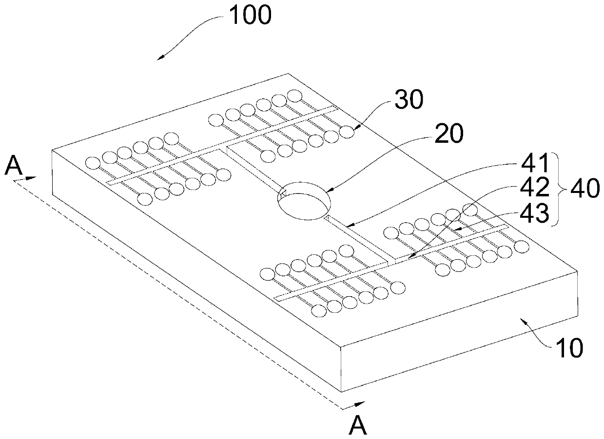 Micro-fluidic chip for isolating and capturing single cell and application of micro-fluidic chip