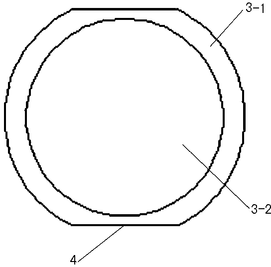 Connecting pin for bottle supporting platform