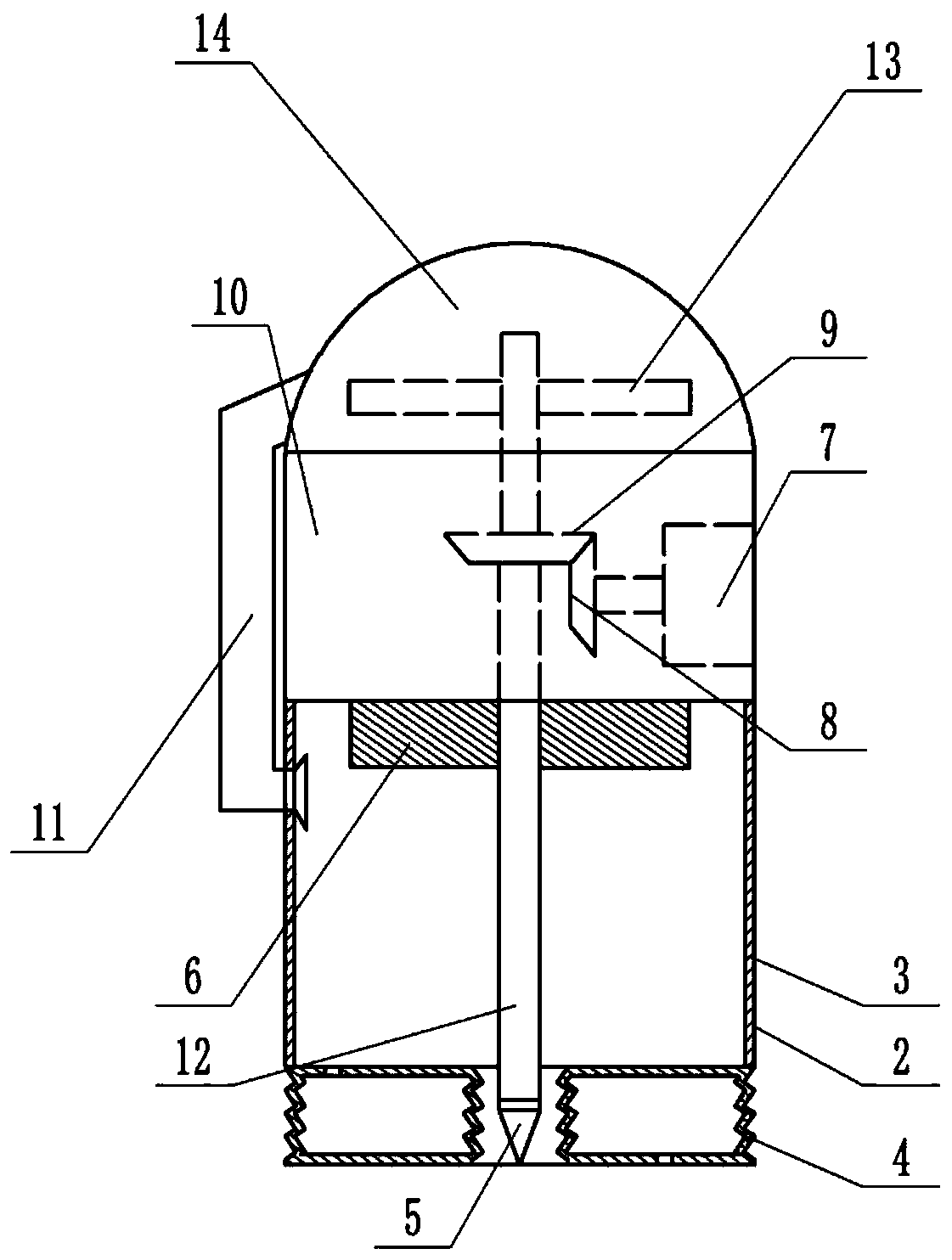 Dust removal device for motorcycle spare part production