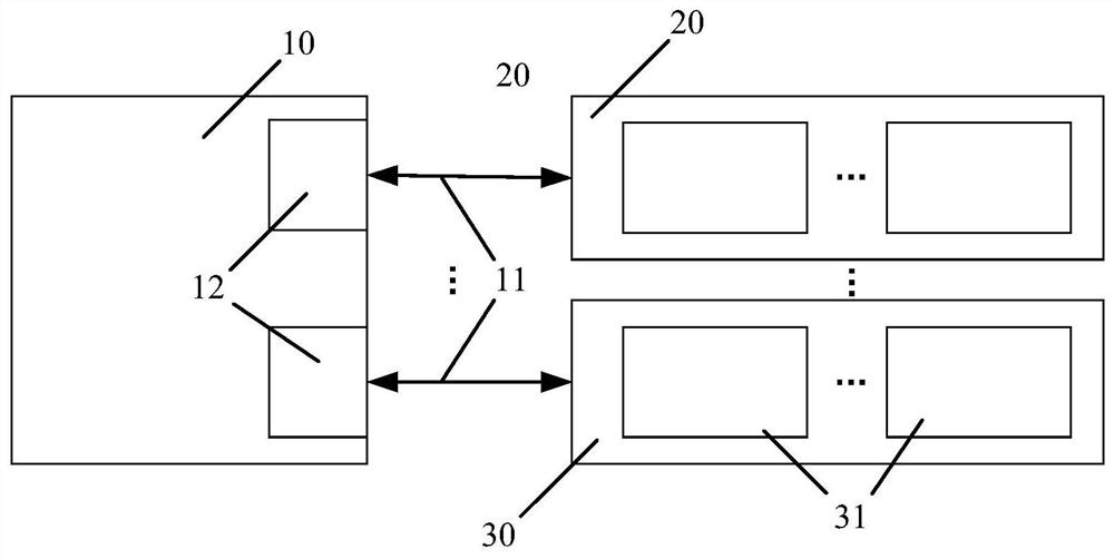 A high-speed cache device and a data high-speed read-write terminal