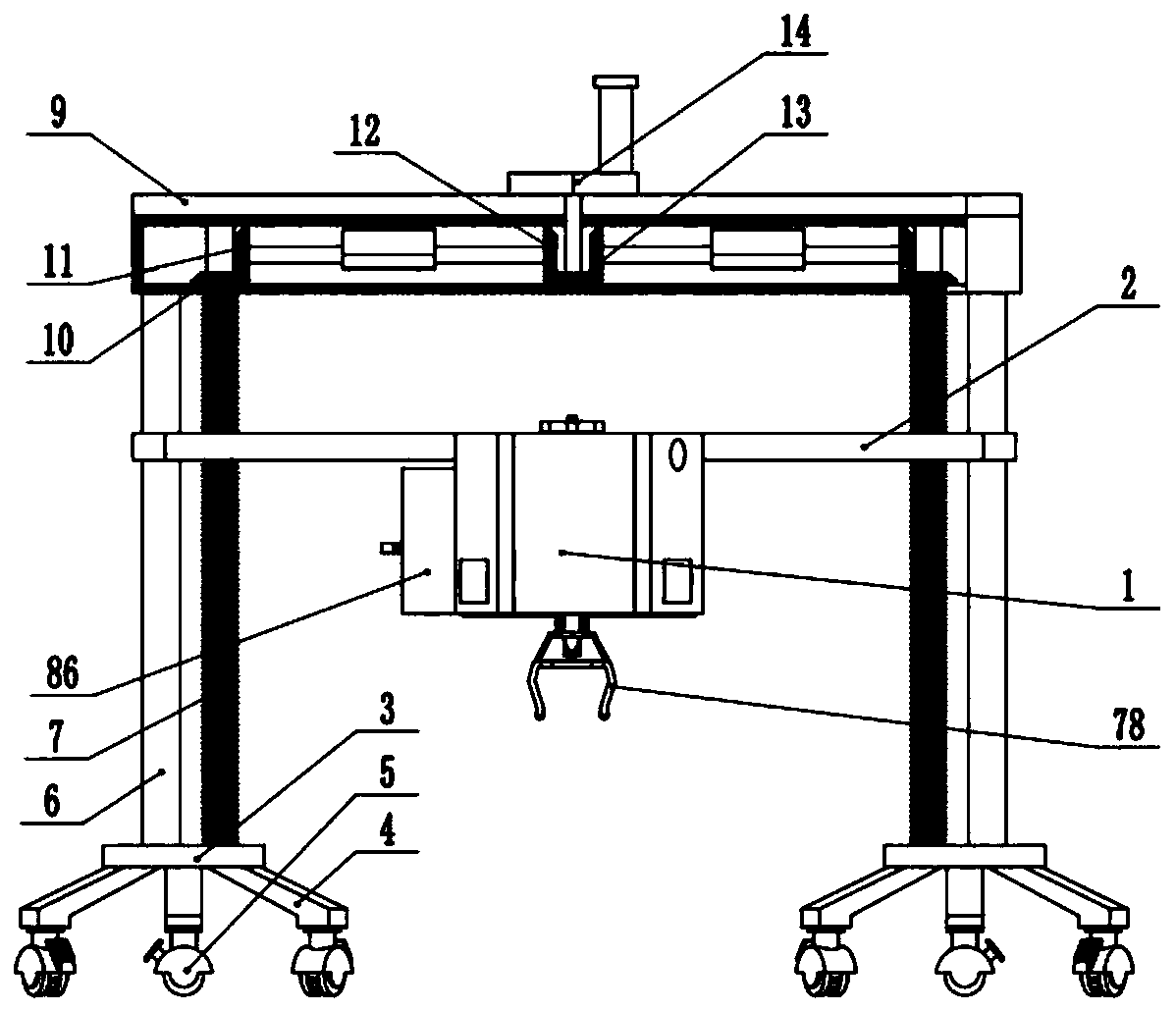 Nursing device for urinary surgery