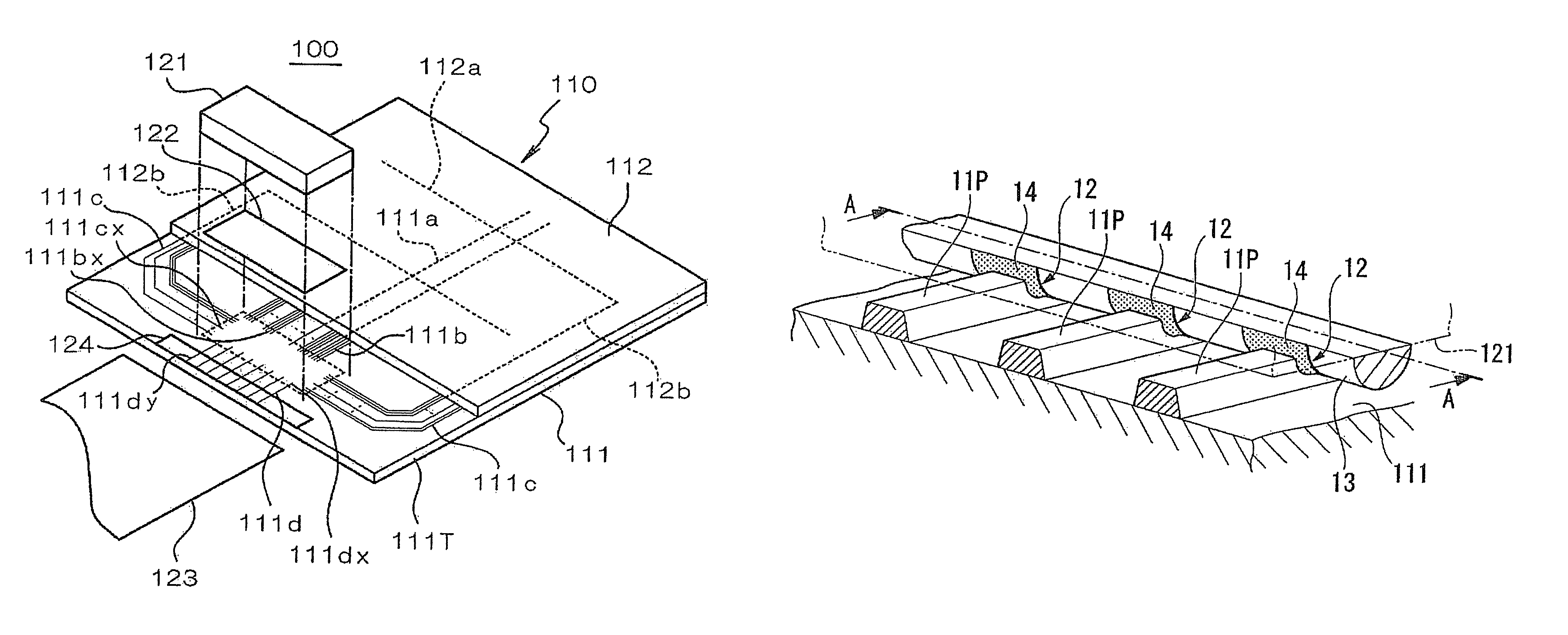 Mounting structure of electronic component