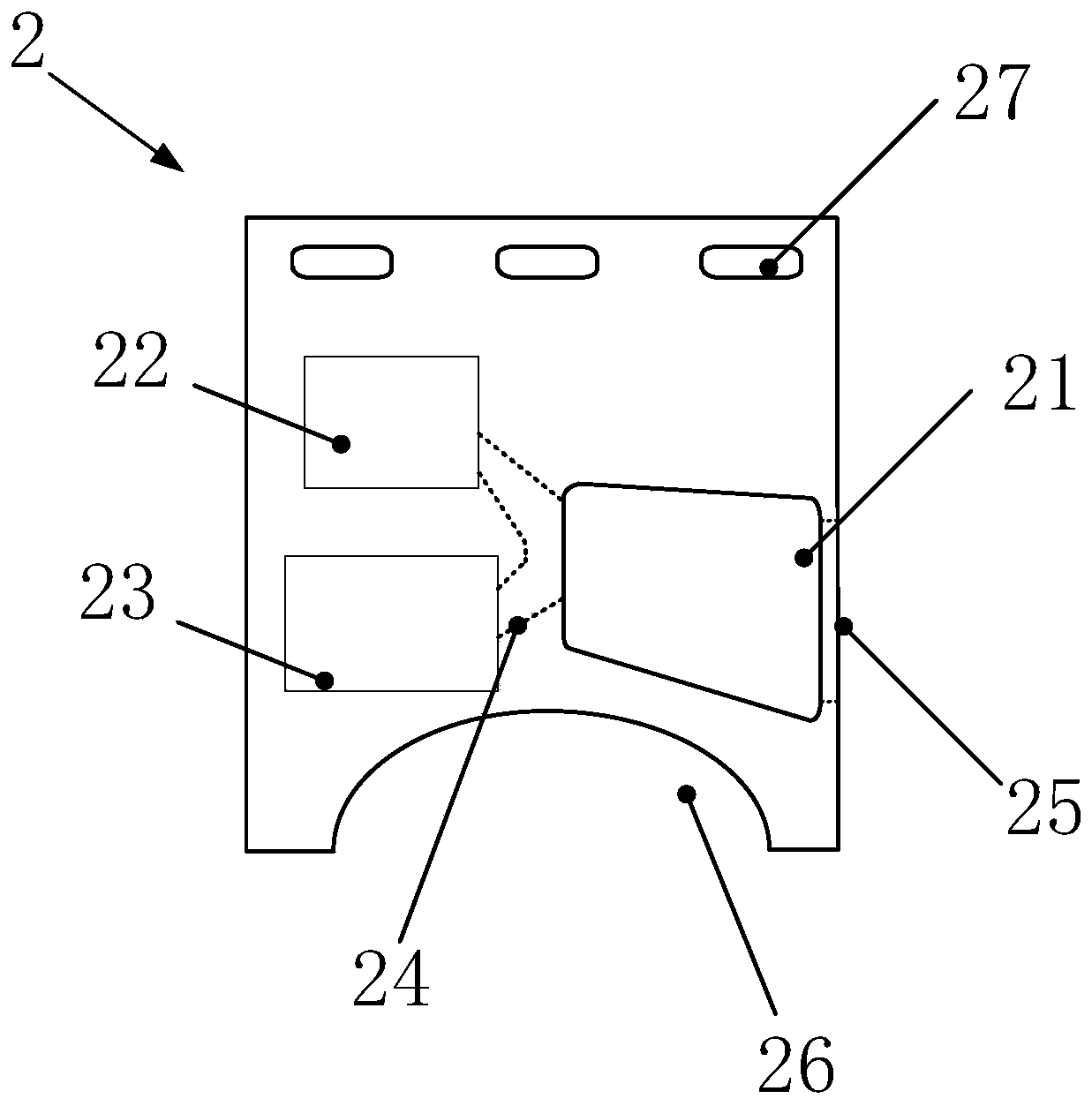 A liquid-cooled computer host system