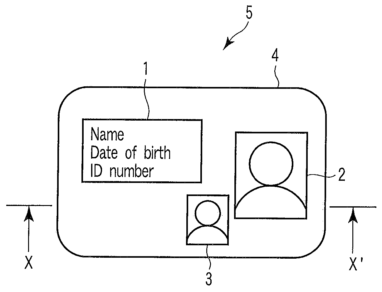 Image formation method, personal authentication medium using the same, and determination apparatus