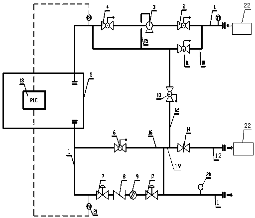 Device and method for improving oil field recovery efficiency