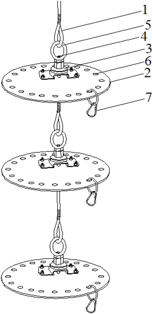 Special sling for mounting pole-mount transformer