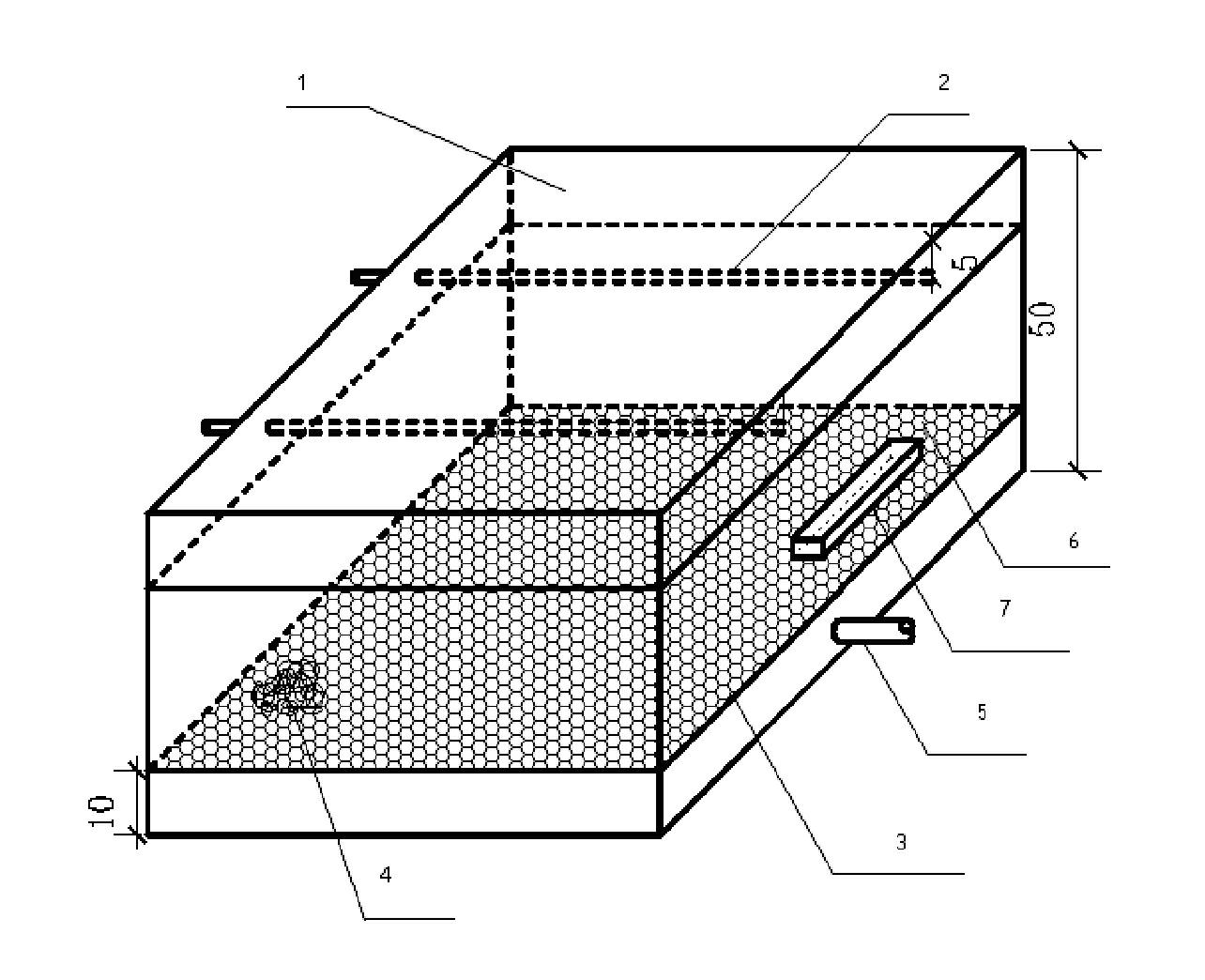 Roof rainwater forced circulatory filtering, recycling and utilizing device and method