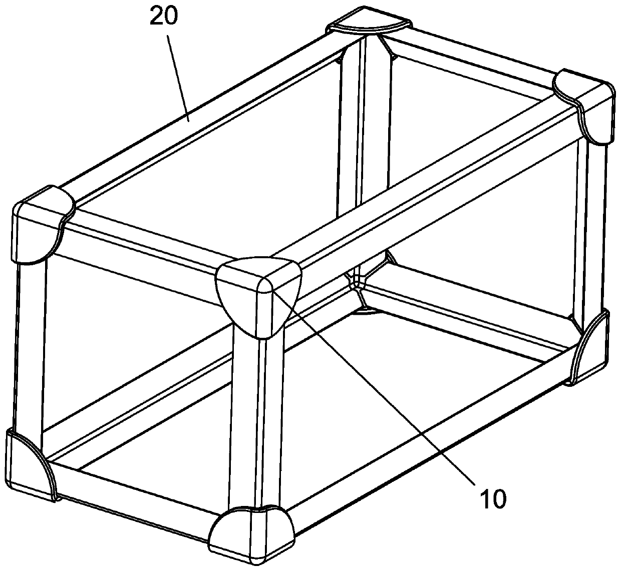 Heat-shrinkable corner protector