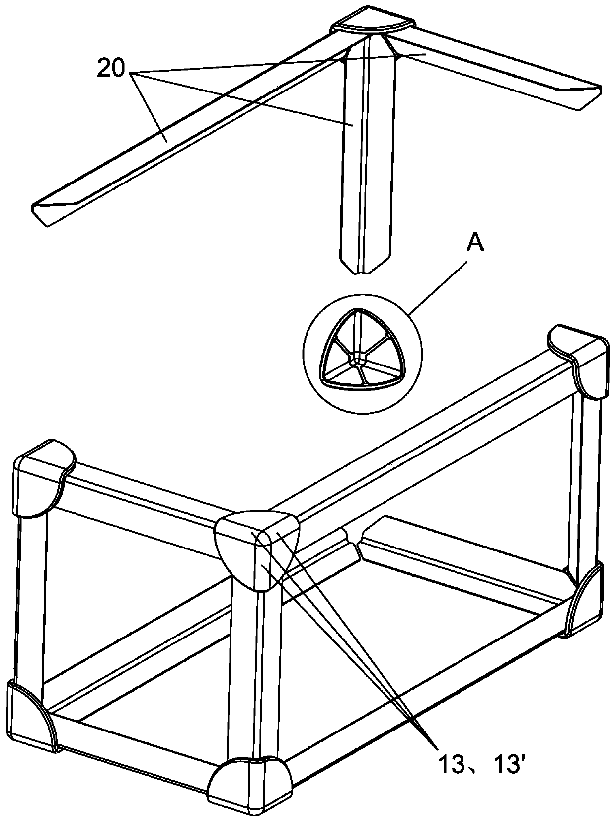 Heat-shrinkable corner protector