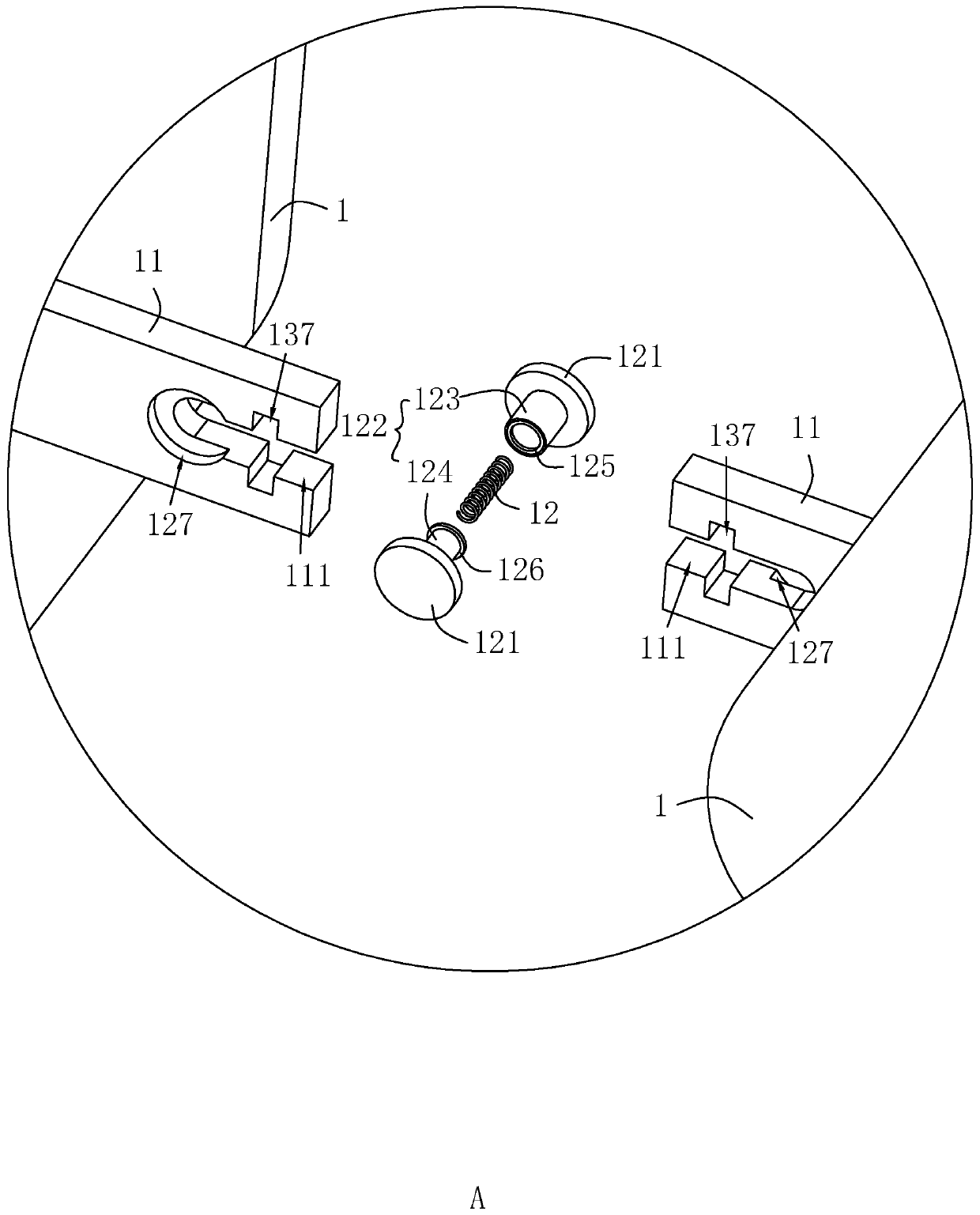 Anti-sinking floating body for hydraulic and hydroelectric engineering floating matter intercepting