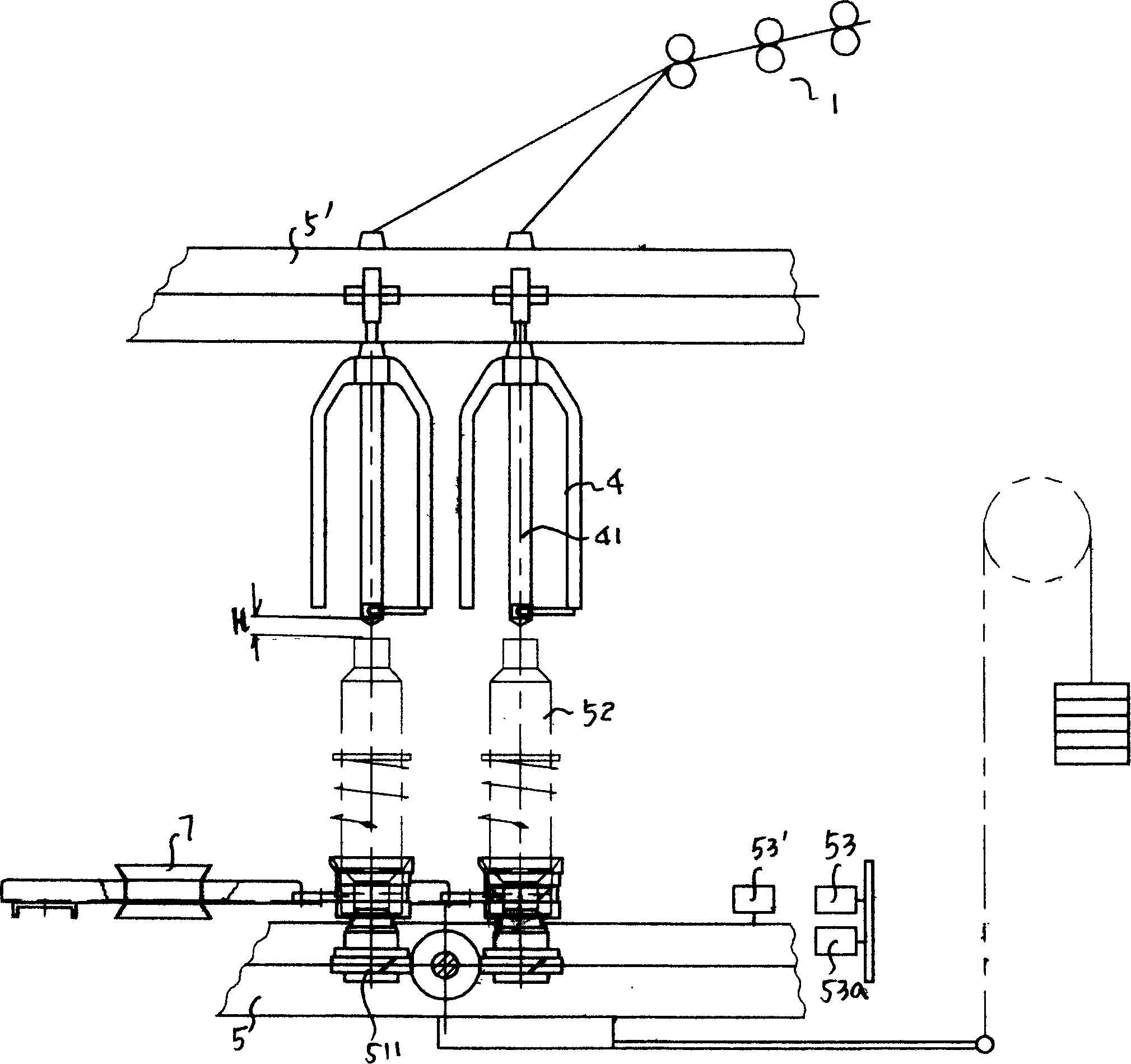 Method and device for automatic spinning repiece