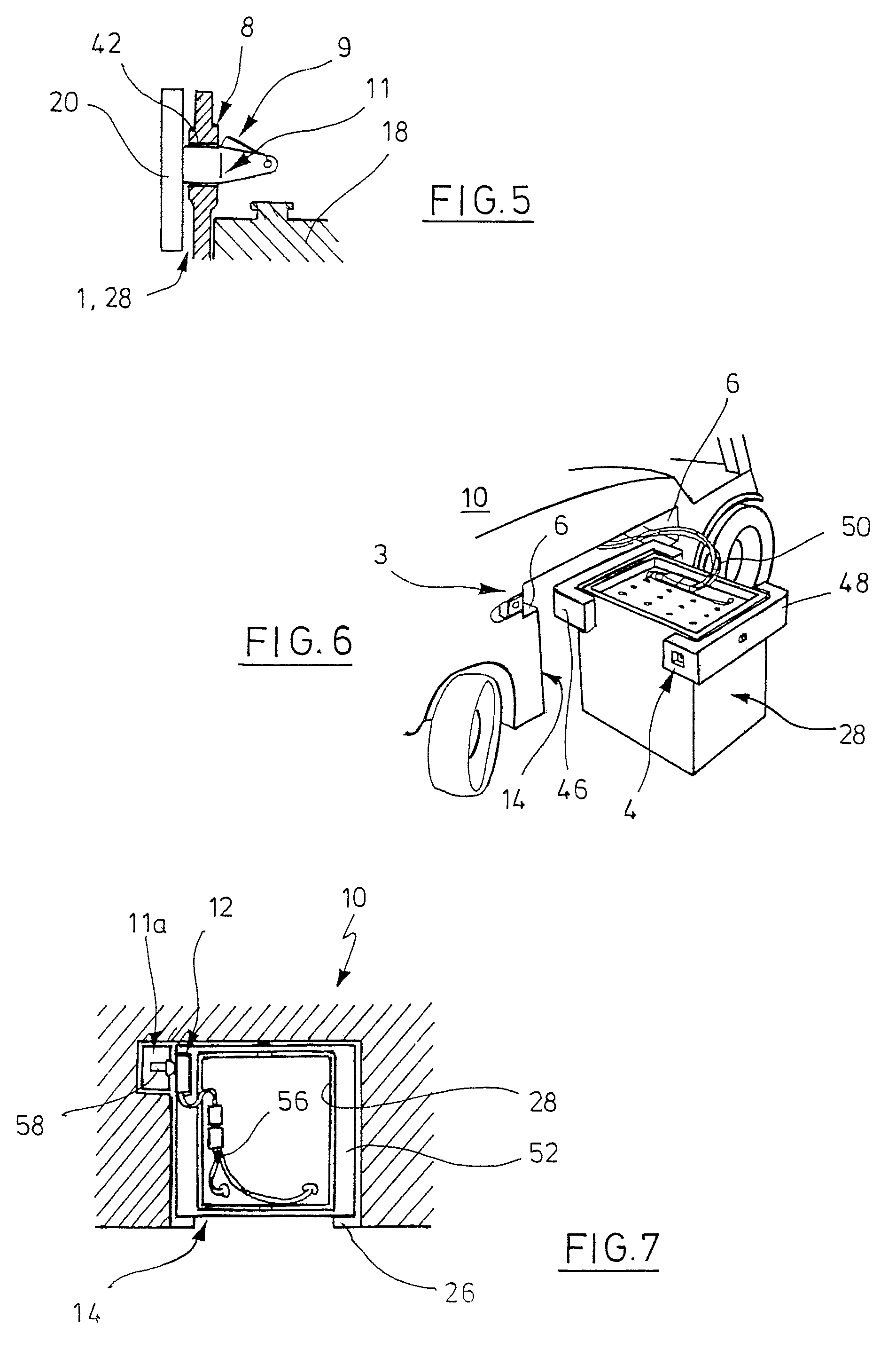 Battery exchange system for a battery-driven industrial truck