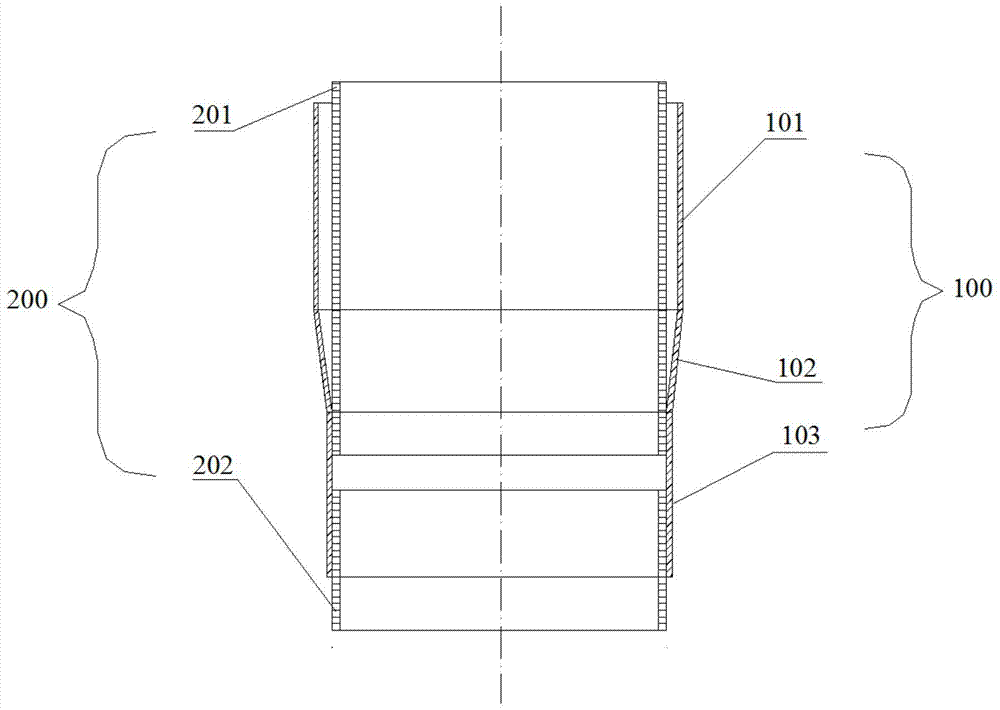 A copper-based memory alloy subsidized tube and its preparation method, subsidized method and use