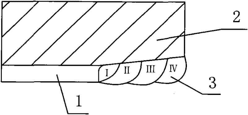 Method for welding composited tube at bonding interface of carbon steel/stainless steel machinery