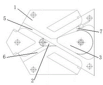 Turnoff mechanism for sorting on two sides of linear sorting machine and use method of turnoff mechanism