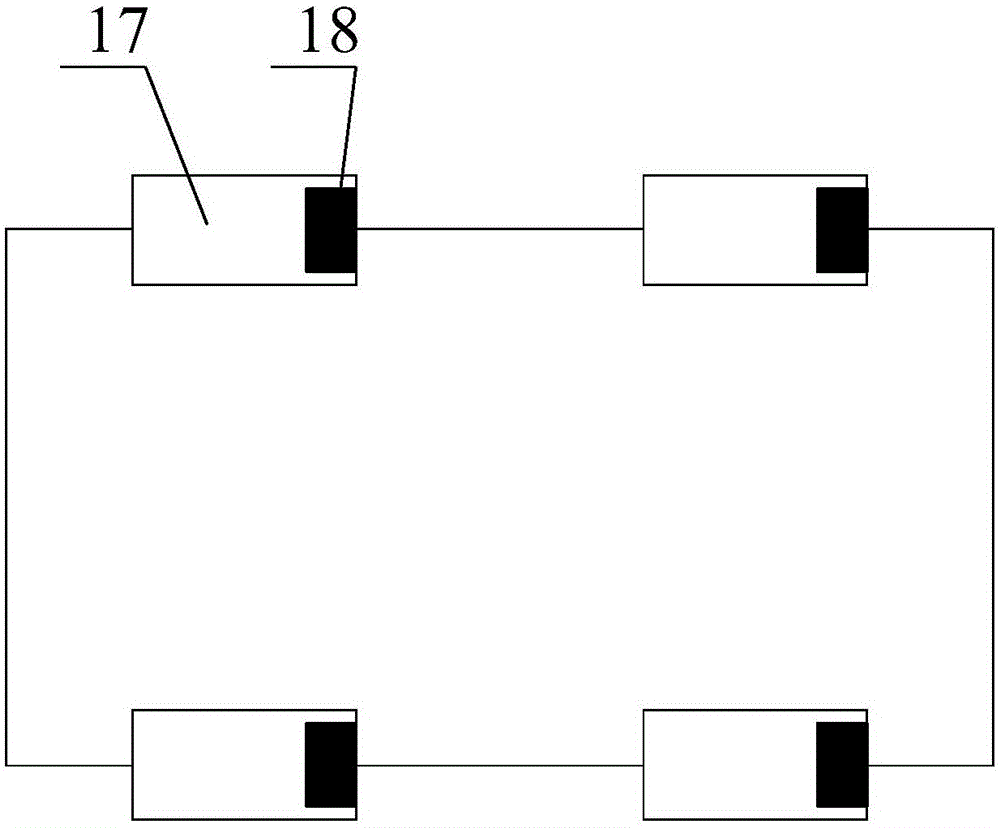 Automobile decoupling distributed brake system electric-hydraulic combined braking execution mechanism