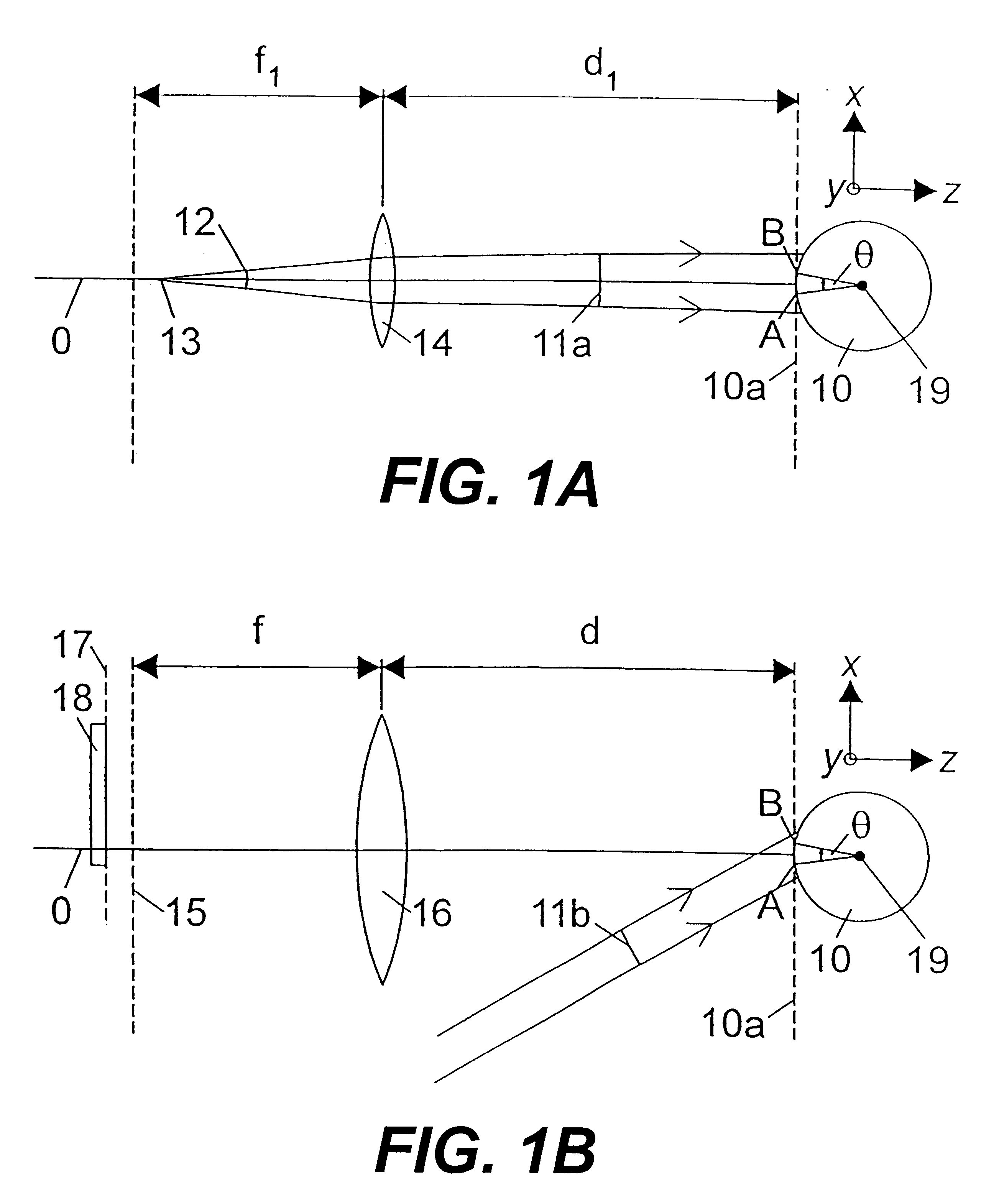 Method and apparatus for determining angular displacement, surface translation, and twist