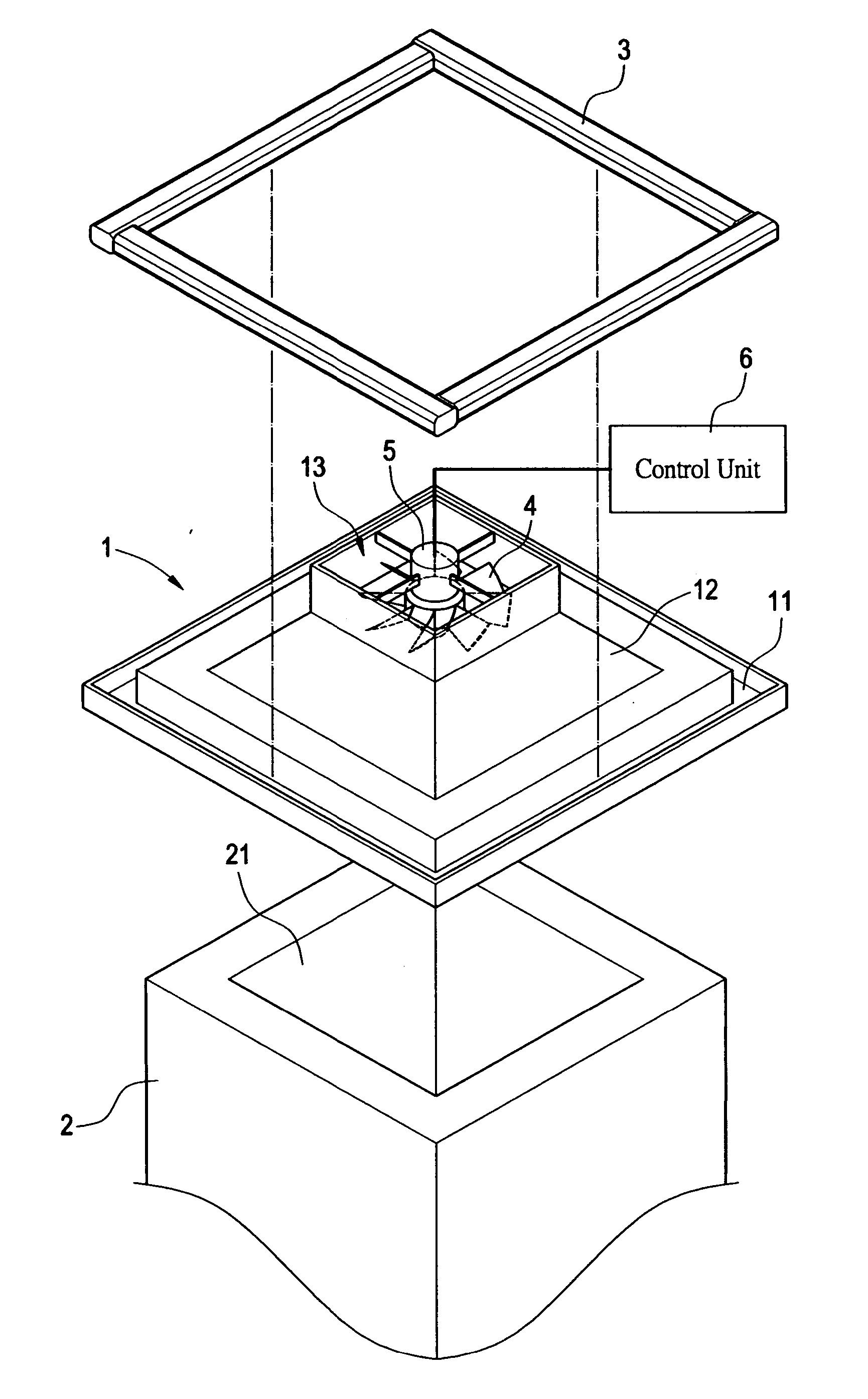 Thermal wind power generator