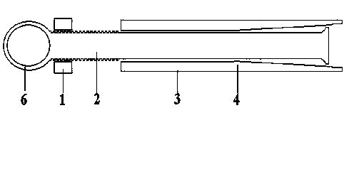 Escape sliding cable between floors