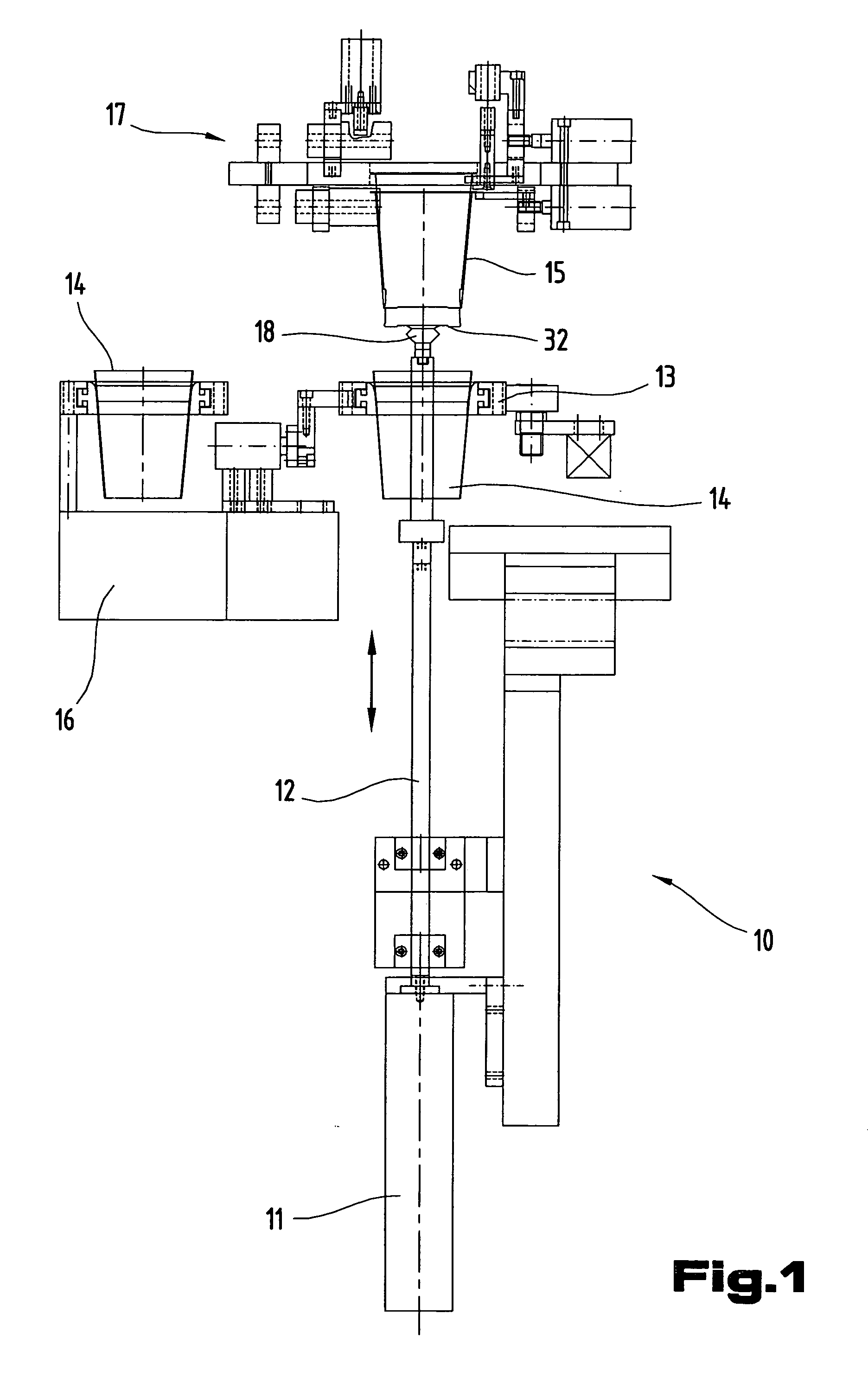 Method for producing a combined packing container and a device for carrying out said method