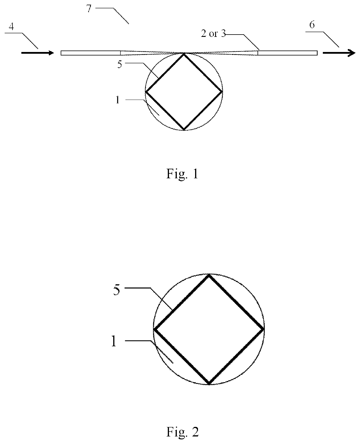 Single-mode micro-laser based on single whispering gallery mode optical microcavity and preparation method thereof