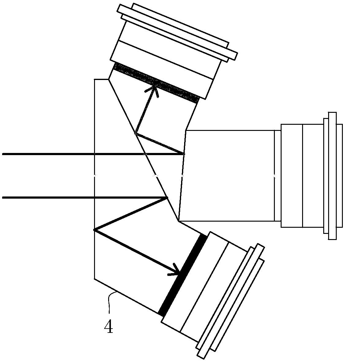 Laparoscopic camera handle with high stability