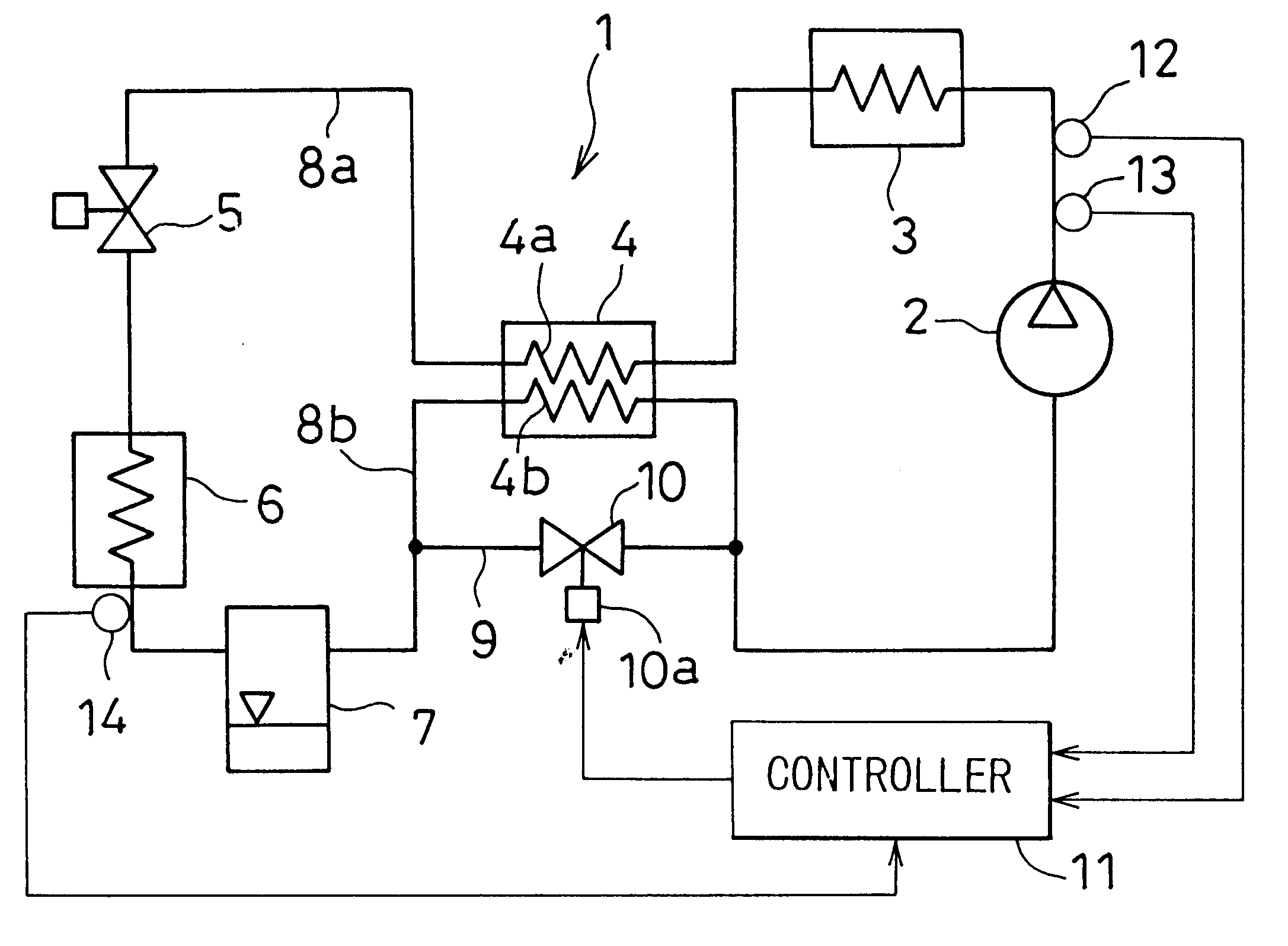 Refrigerating cycle