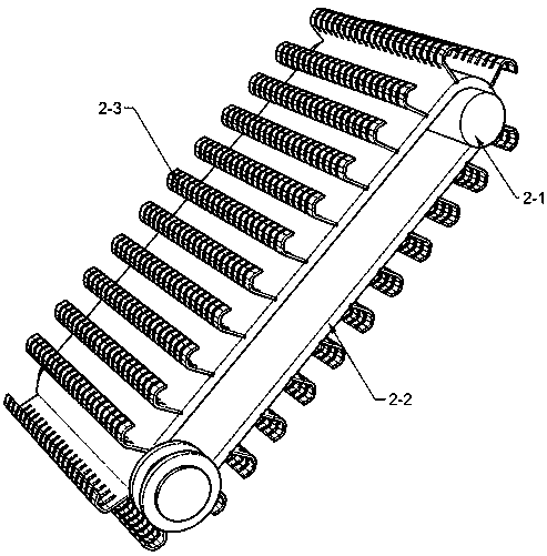 Winding type sheep manure collecting and bagging device