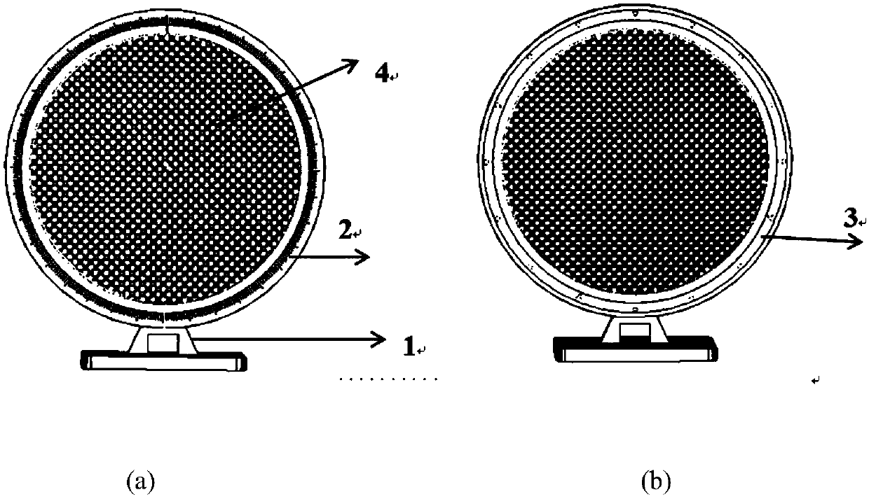 Q-band high-power millimeter-wave band-stop frequency selective surface