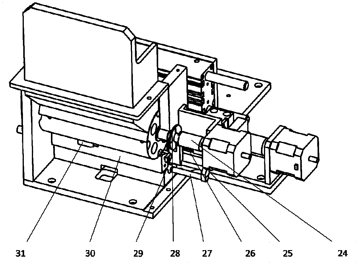 Automatic sampling device for detecting quality of cigarettes