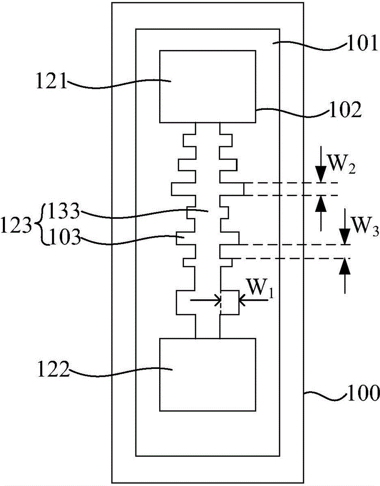 Electric fuse structure