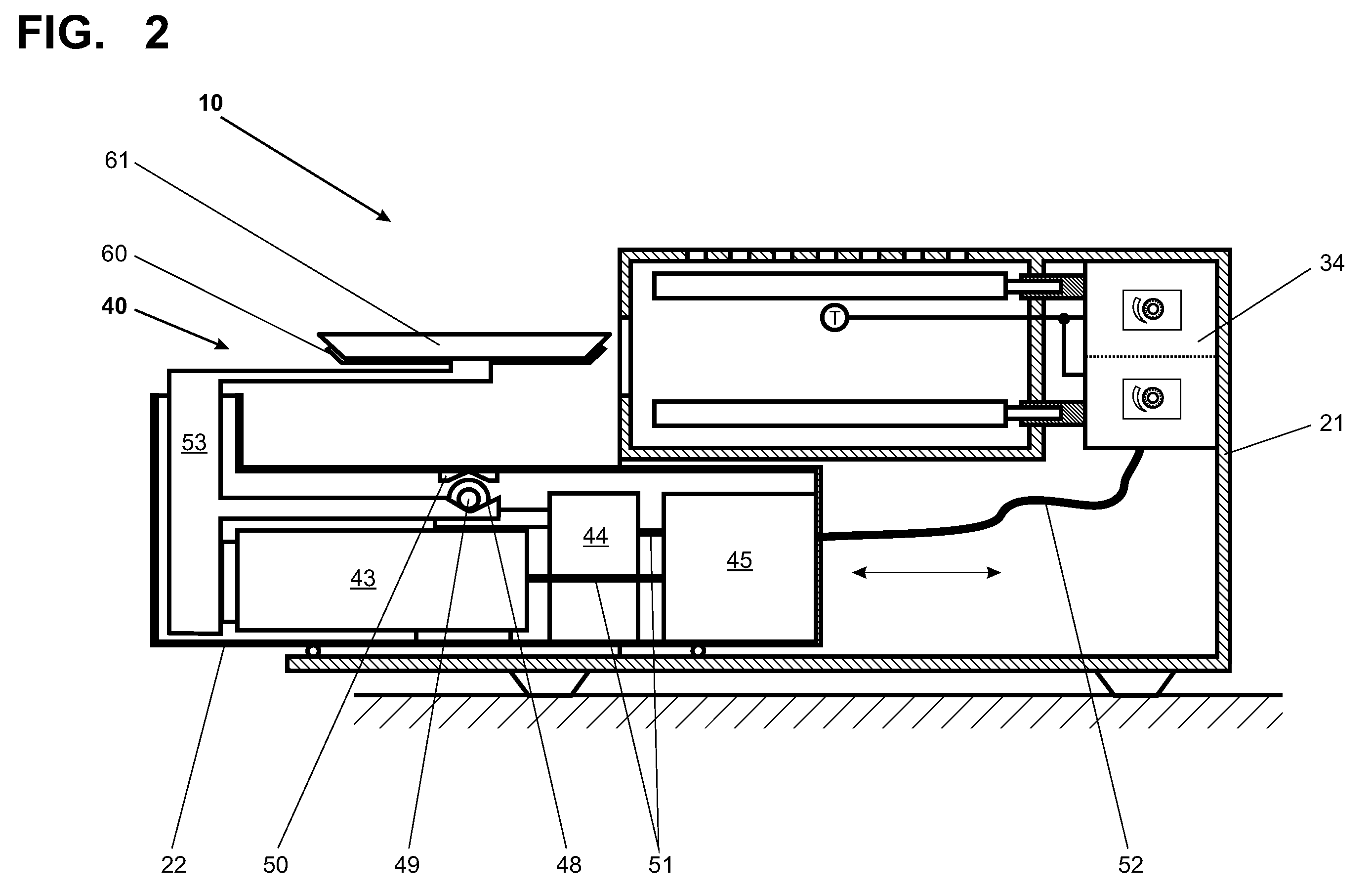 Measuring instrument for gravimetric moisture determination