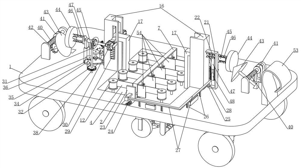 Asphalt pavement roughness testing device