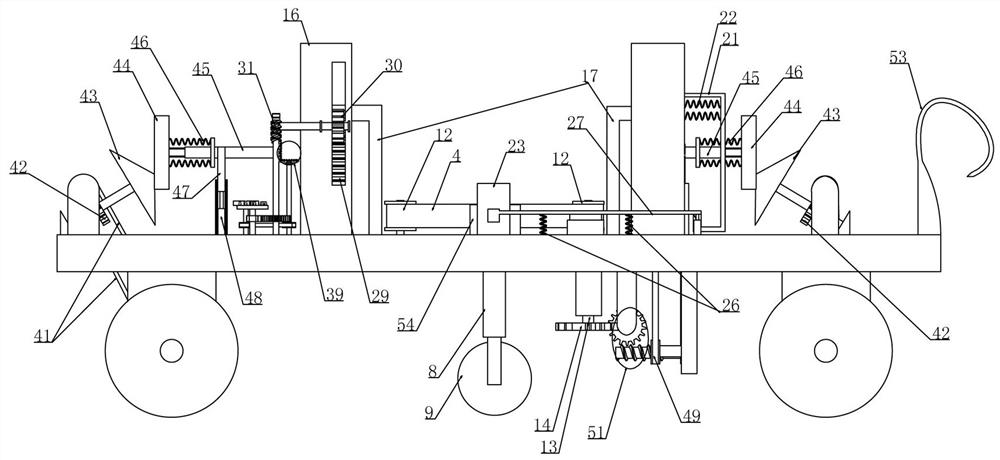 Asphalt pavement roughness testing device