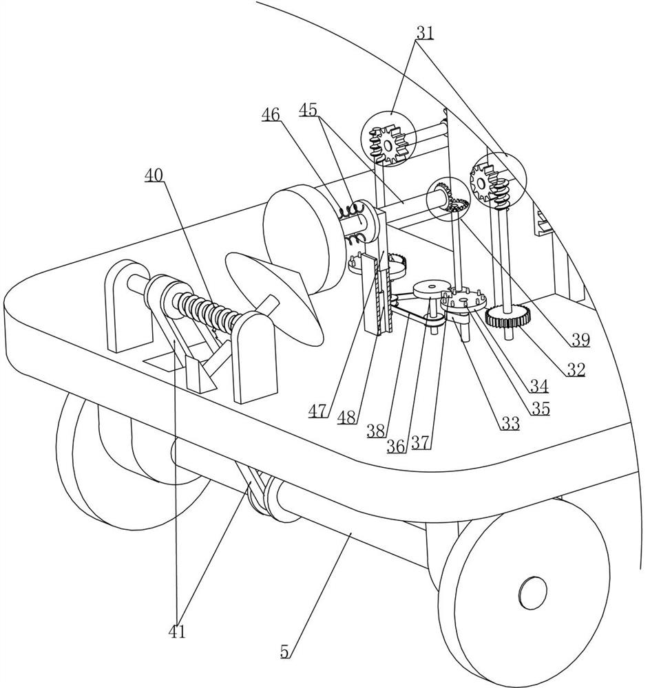 Asphalt pavement roughness testing device