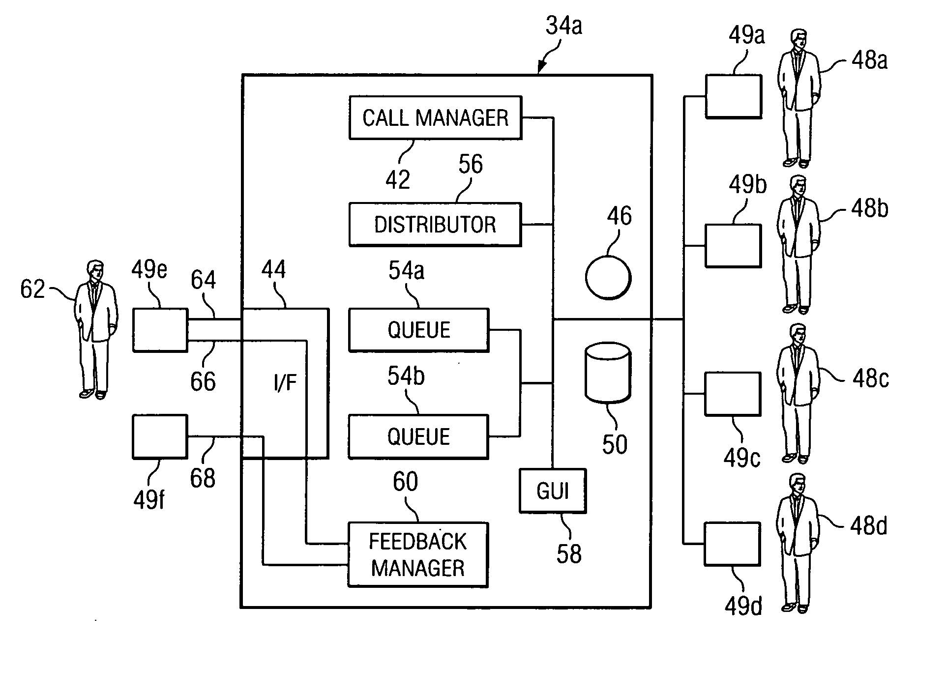 Method and system for receiving call center feedback