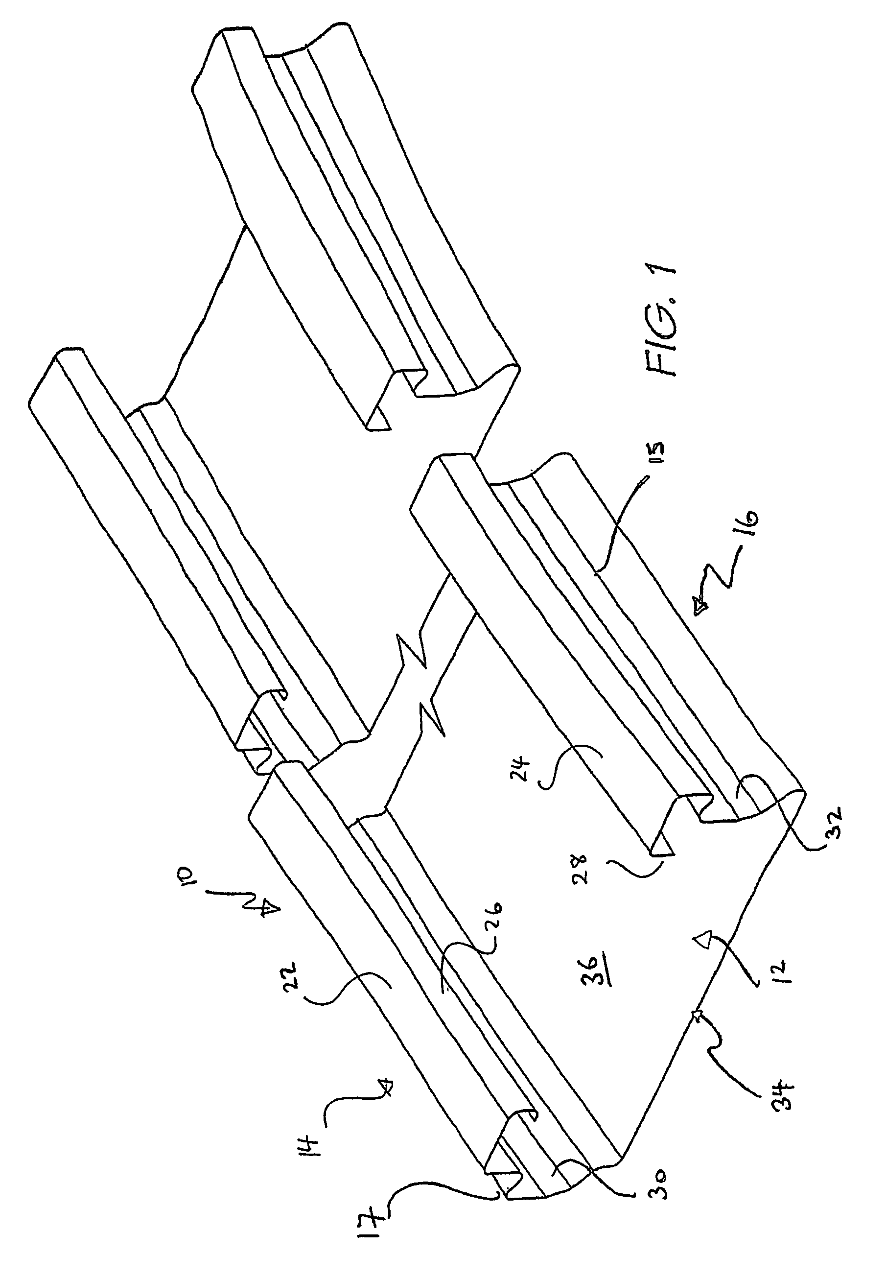 Forming apparatus for precambered metal sections