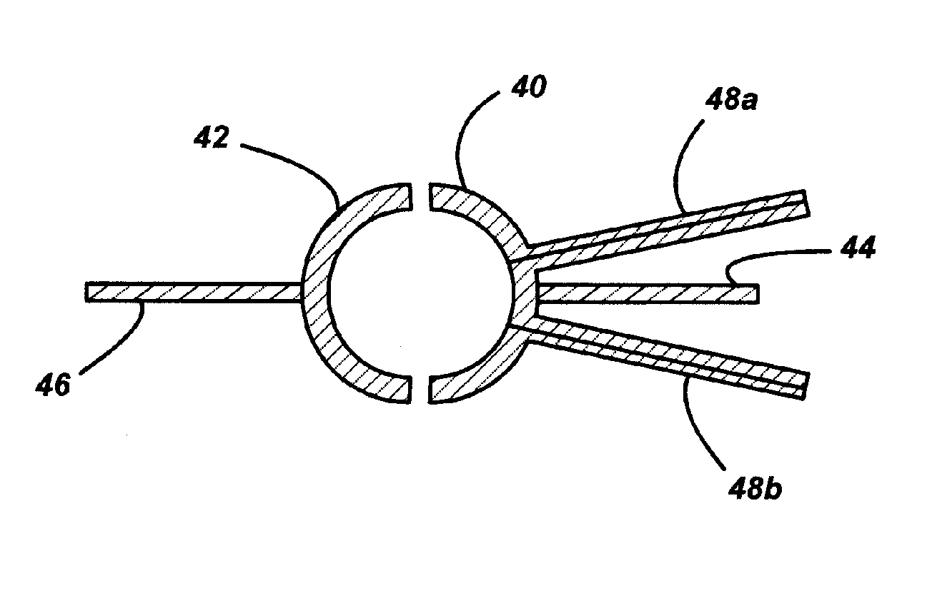 Green-state ceramic discharge vessel parts