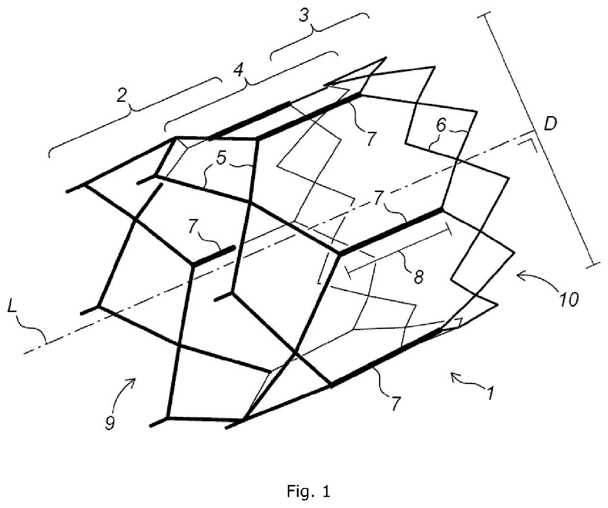 Implant stent device