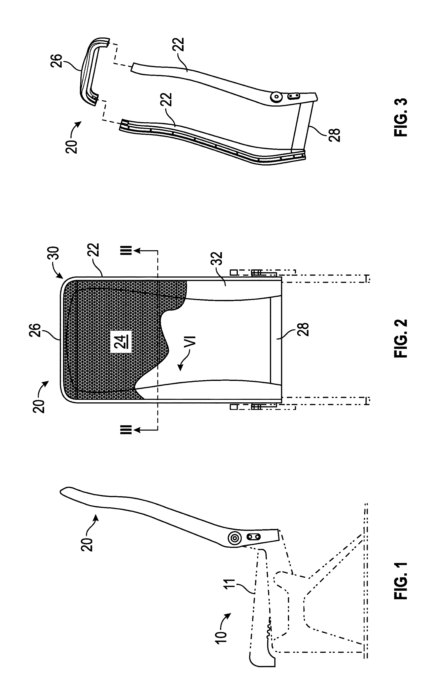 Aircraft seat back assembly