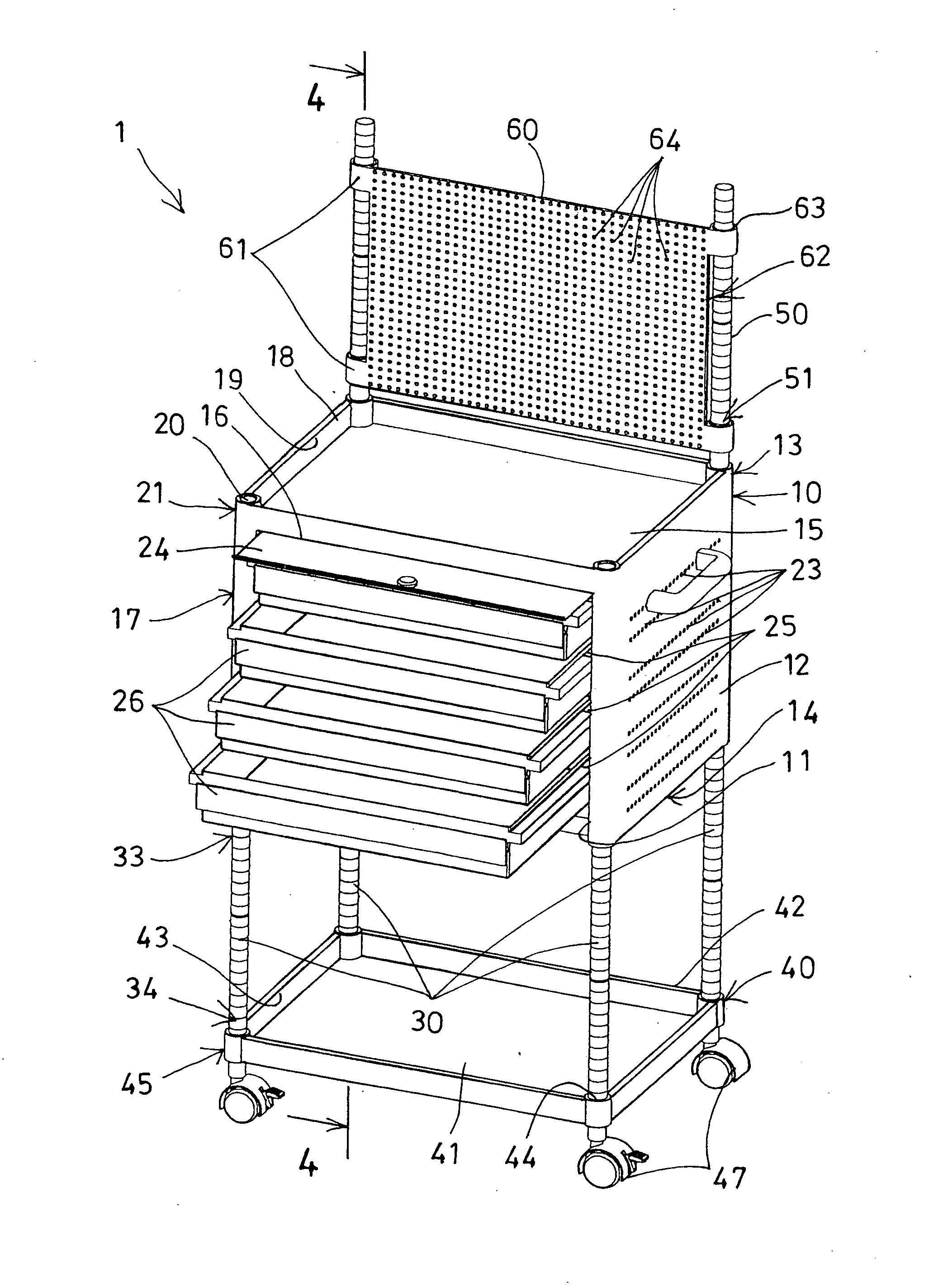 Tool organizing device