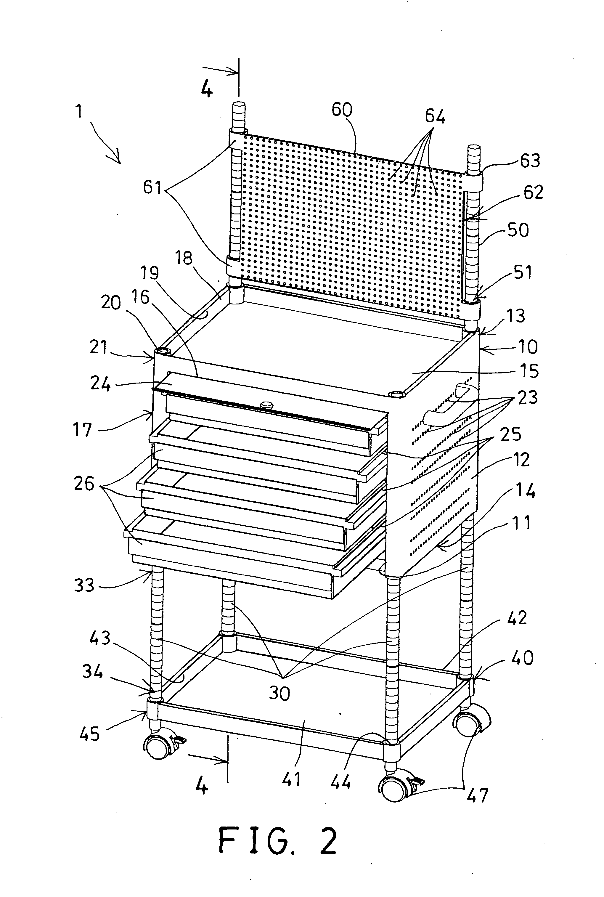 Tool organizing device