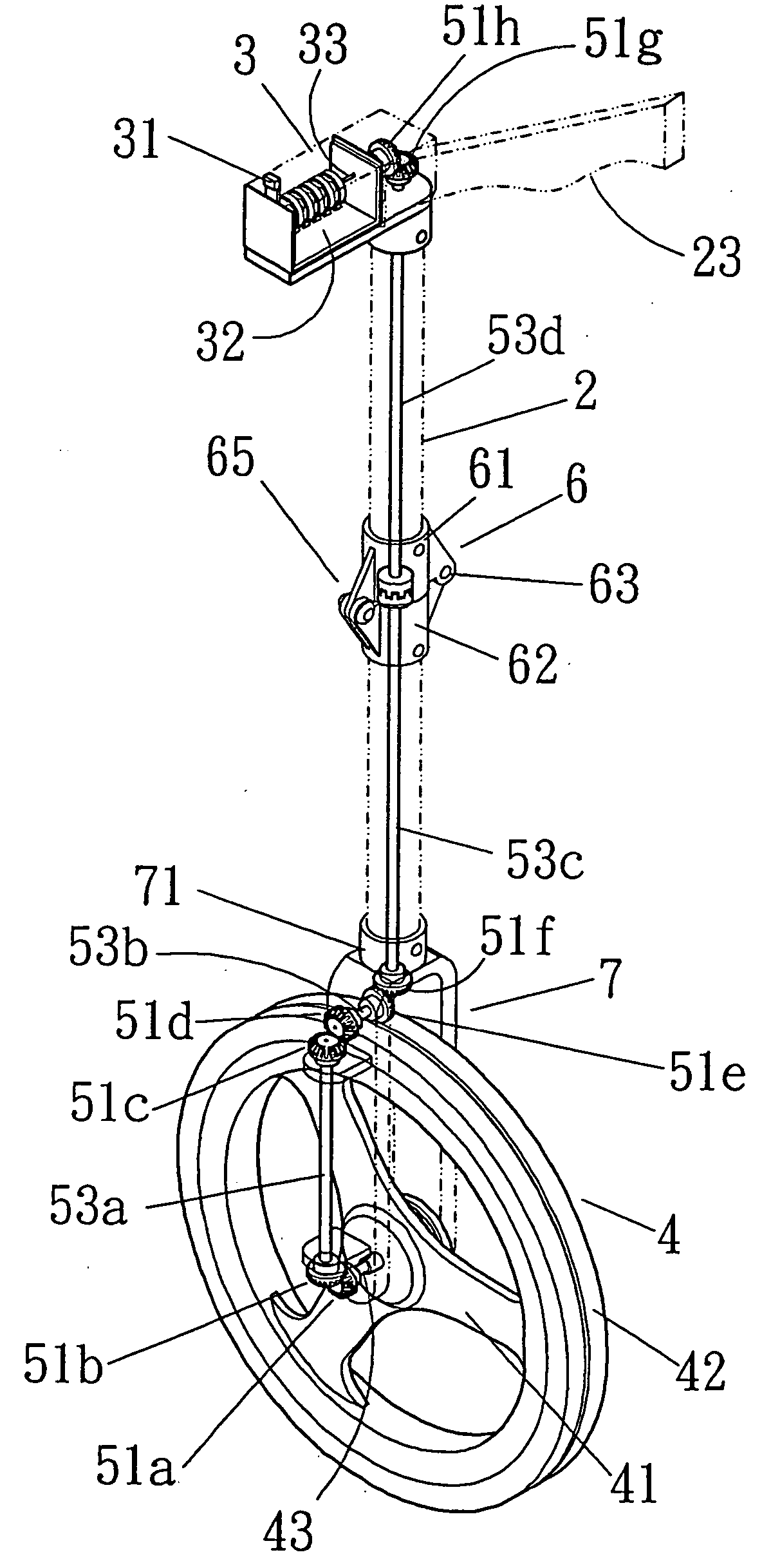 Wheel vehicle measuring apparatus